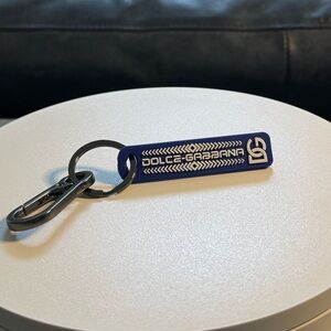 Dolce & Gabbana Navy Keychain